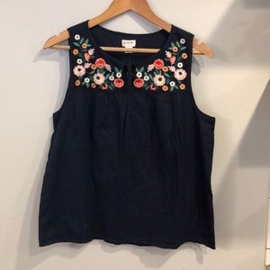 NWT! J Crew Peasant Top